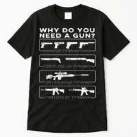 why do you need a gun for tyranny Tall T-Shirt