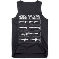 why do you need a gun for tyranny Tank Top