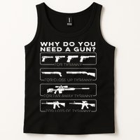 why do you need a gun for tyranny Tank Top