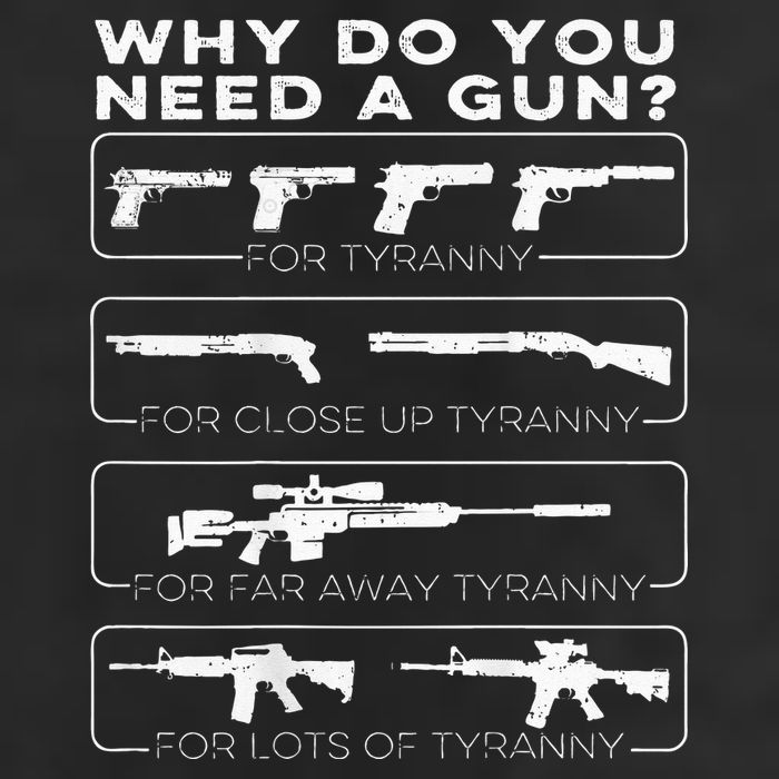 why do you need a gun for tyranny Golf Towel