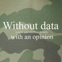 Without Data YouRe Just Another Person With An Opinion Legacy Tie Dye Trucker Hat