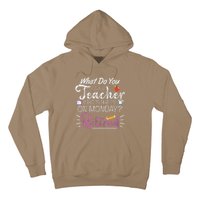 What Do You Call A Teacher Who Is Happy On Monday Retired Hoodie