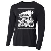 Where Do You Think Youre Gonna Put A Tree Cooling Performance Long Sleeve Crew