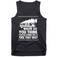 Where Do You Think Youre Gonna Put A Tree Tank Top