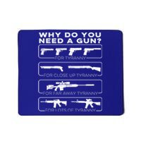 Why Do You Need A Gun For Tyranny Cute Gift Mousepad