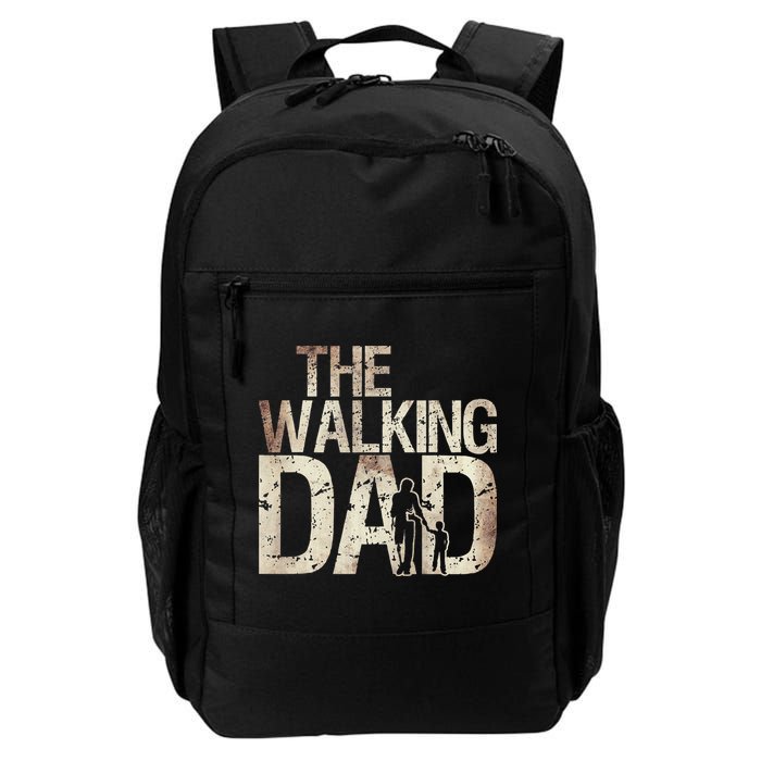 Walking Dad Zombie Man And Fathers Day Apocalypse Backpack