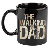 Walking Dad Zombie Man And Fathers Day Apocalypse 11oz C Handle Ceramic Mug