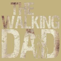Walking Dad Zombie Man And Fathers Day Apocalypse Cooling Performance Crew T-Shirt