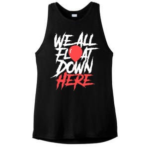 We All Float Down Here Ladies PosiCharge Tri-Blend Wicking Tank