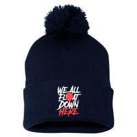 We All Float Down Here Pom Pom 12in Knit Beanie