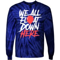 We All Float Down Here Tie-Dye Long Sleeve Shirt