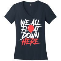 We All Float Down Here Women's V-Neck T-Shirt