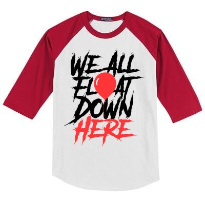 We All Float Down Here Kids Colorblock Raglan Jersey