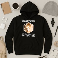We All Roll For Initiative DnD Dice BLM Hoodie