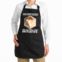 We All Roll For Initiative DnD Dice BLM Apron