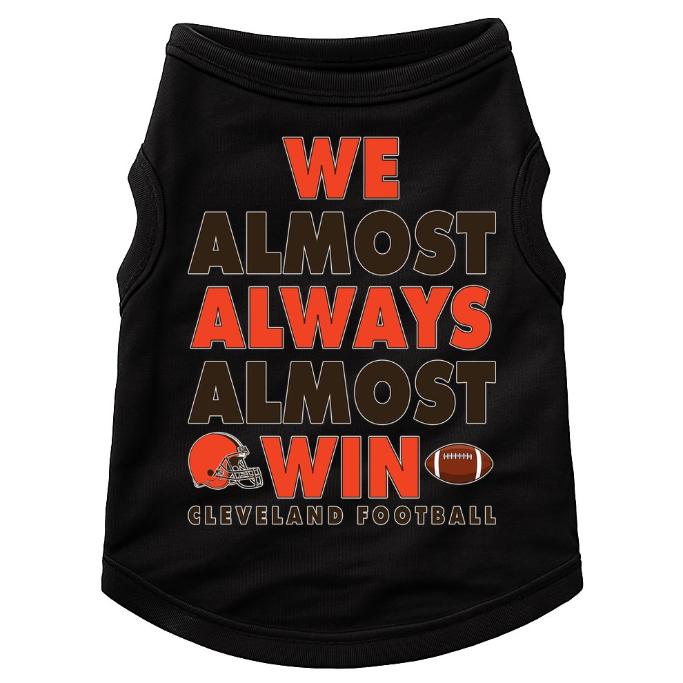 We Almost Always Almost Win Cleveland Football Doggie Tank
