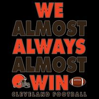 We Almost Always Almost Win Cleveland Football Impact Tech Backpack