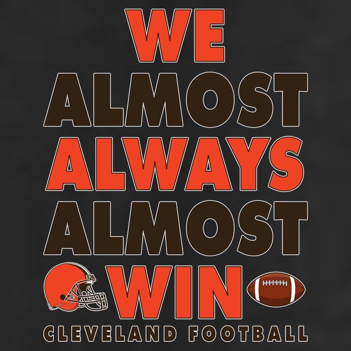 We Almost Always Almost Win Cleveland Football Trucker Hat
