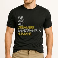 We are All Dreamers Immigrants and Humans Cooling Performance Crew T-Shirt