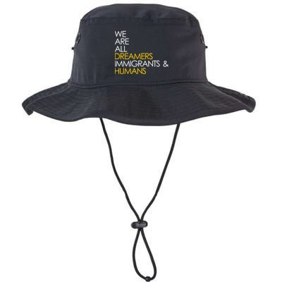 We are All Dreamers Immigrants and Humans Bucket Hat