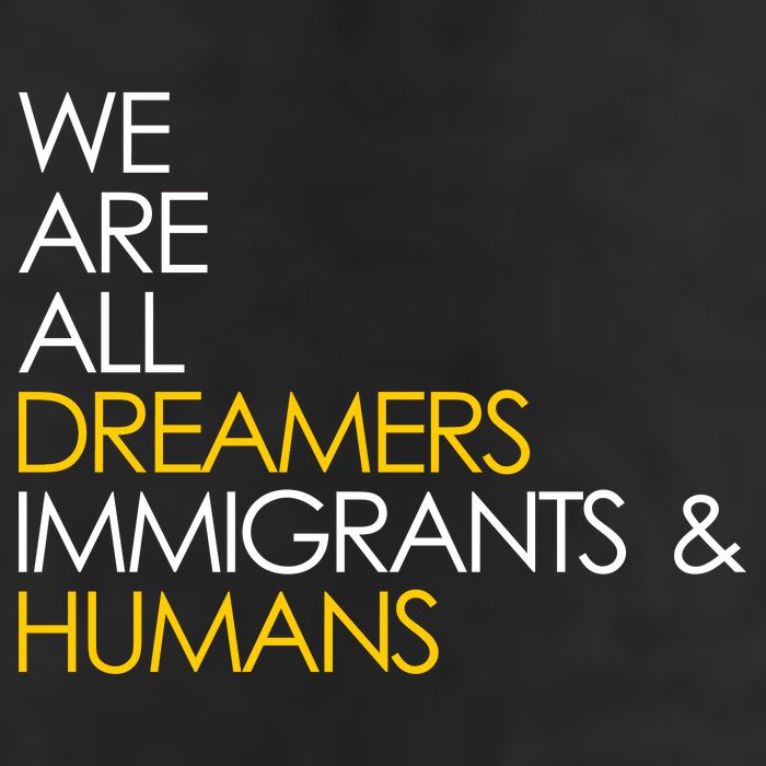 We are All Dreamers Immigrants and Humans 11oz C Handle Ceramic Mug