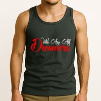 We are All Dreamers Script Logo Support DACA Tank Top