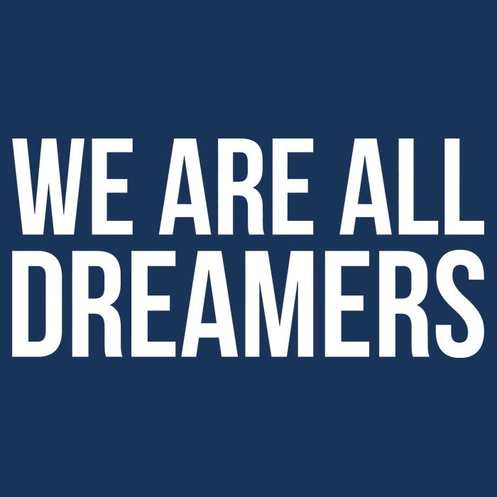 We are All Dreamers Support DACA Zip Tote Bag