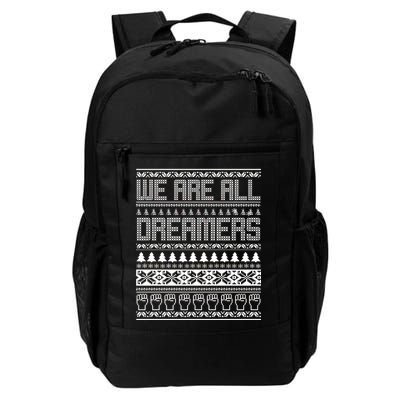 We Are All Dreamers Ugly Christmas Backpack