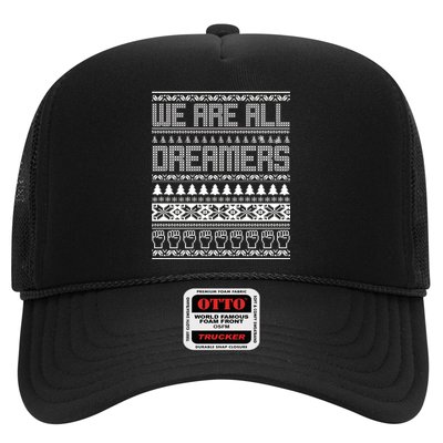 We Are All Dreamers Ugly Christmas Trucker Hat