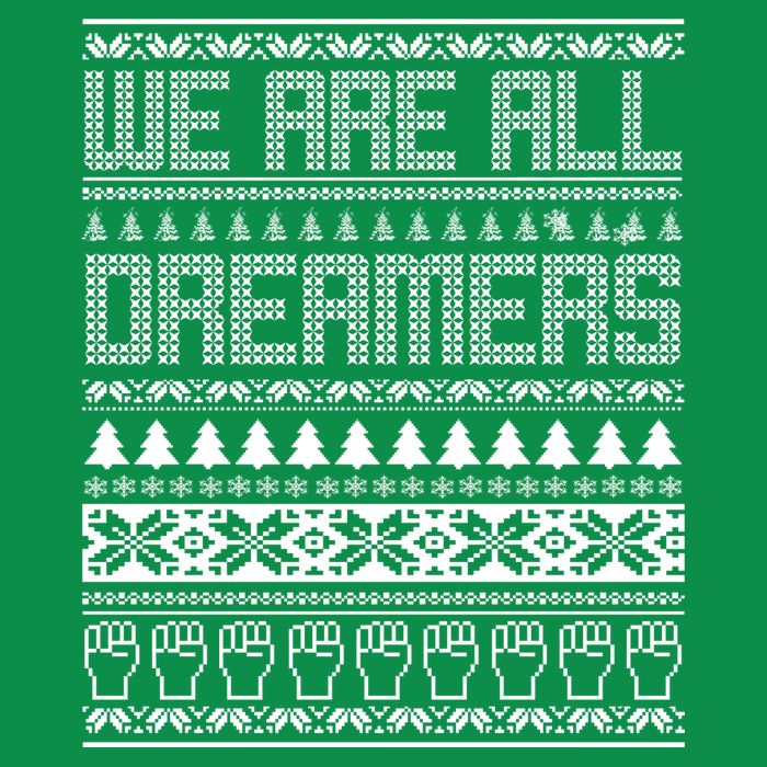 We Are All Dreamers Ugly Christmas Toddler T-Shirt