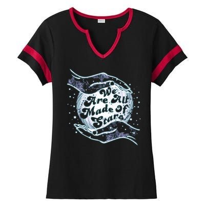 We Are All Made of Stars Ladies Halftime Notch Neck Tee