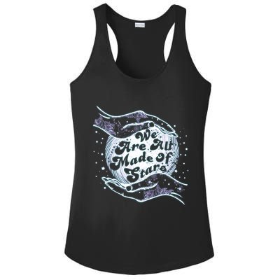 We Are All Made of Stars Ladies PosiCharge Competitor Racerback Tank