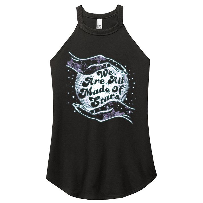 We Are All Made of Stars Women's Perfect Tri Rocker Tank