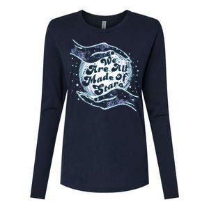 We Are All Made of Stars Womens Cotton Relaxed Long Sleeve T-Shirt