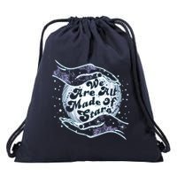 We Are All Made of Stars Drawstring Bag