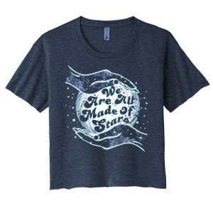 We Are All Made of Stars Women's Crop Top Tee