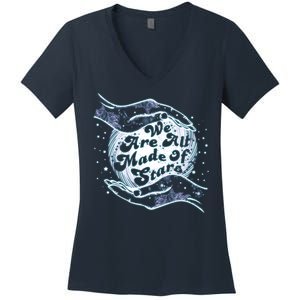 We Are All Made of Stars Women's V-Neck T-Shirt