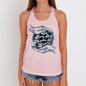 We Are All Made of Stars Women's Knotted Racerback Tank