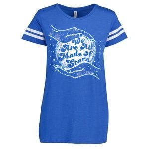 We Are All Made of Stars Enza Ladies Jersey Football T-Shirt