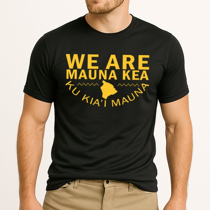 We Are Mauna Kea- Aloha Aina Cooling Performance Crew T-Shirt