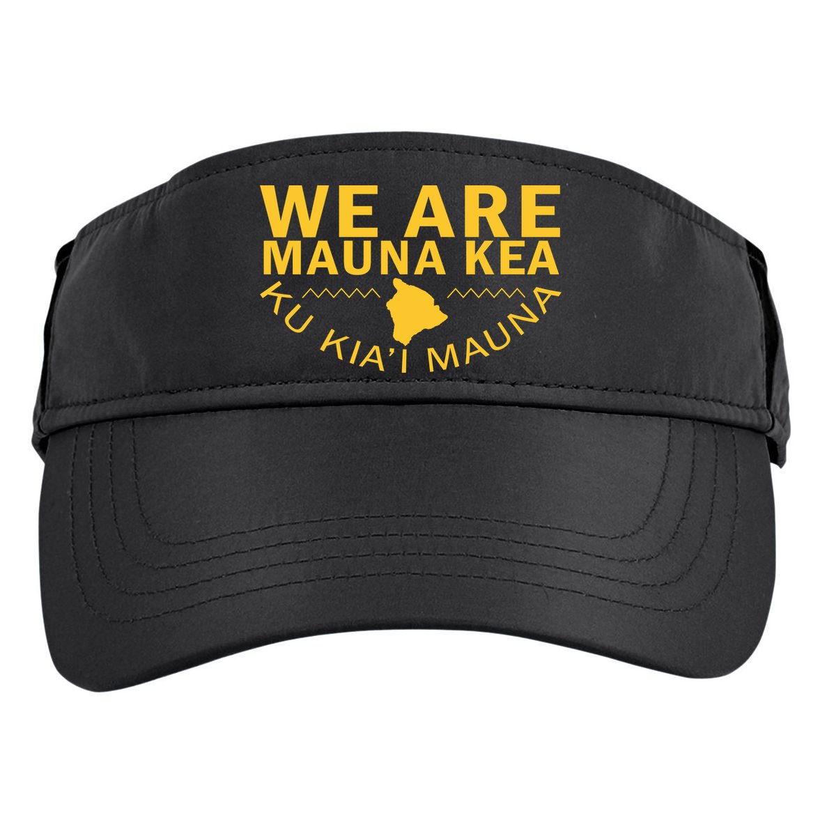 We Are Mauna Kea- Aloha Aina Adult Drive Performance Visor