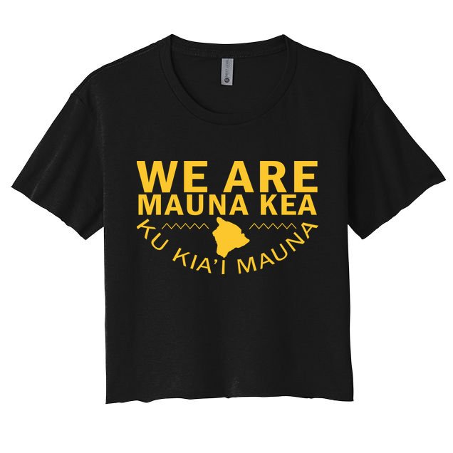 We Are Mauna Kea- Aloha Aina Crop Top