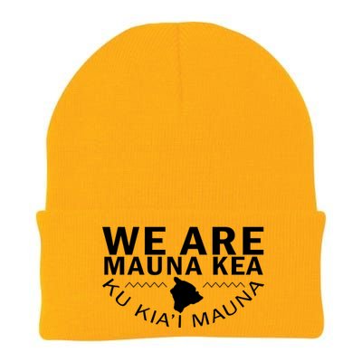 We Are Mauna Kea Knit Cap Winter Beanie