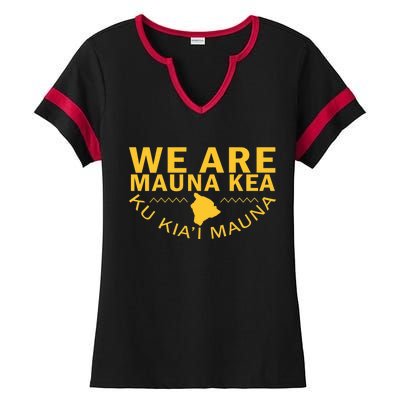 We Are Mauna Kea Ladies Halftime Notch Neck Tee