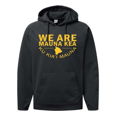 We Are Mauna Kea Performance Fleece Hoodie