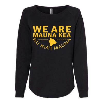 We Are Mauna Kea Womens California Wash Sweatshirt