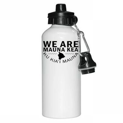 We Are Mauna Kea Aluminum Water Bottle