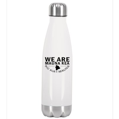 We Are Mauna Kea Stainless Steel Insulated Water Bottle