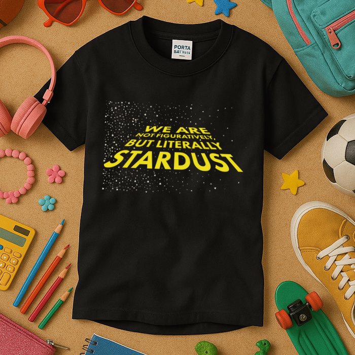 We Are Not Figuratively But Literally Stardust Kids T-Shirt