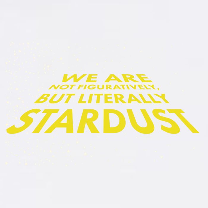 We Are Not Figuratively But Literally Stardust Garment-Dyed Sweatshirt